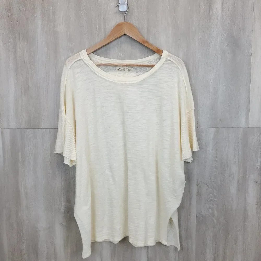 #22 Free People Peace It Up Tee F-0157 - Picture 4 of 11